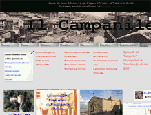 Tablet Screenshot of ilcampanileenna.it